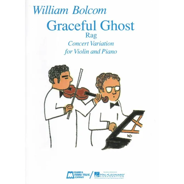 Shar Music Bolcom Graceful Ghost Rag Noten Violine Klavier