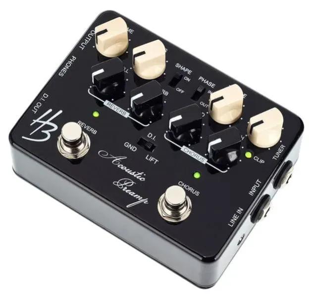 Harley Benton Custom Line Acoustic Preamp Pedal mit DI