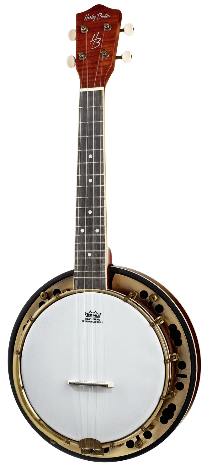 Harley Benton Bluegrass BJU-15 Banjo-Ukulele Nylon lautstark
