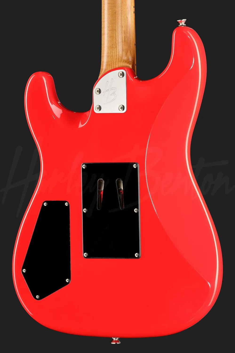 Harley Benton ST-80FR MN HH E-Gitarre Radiant Red