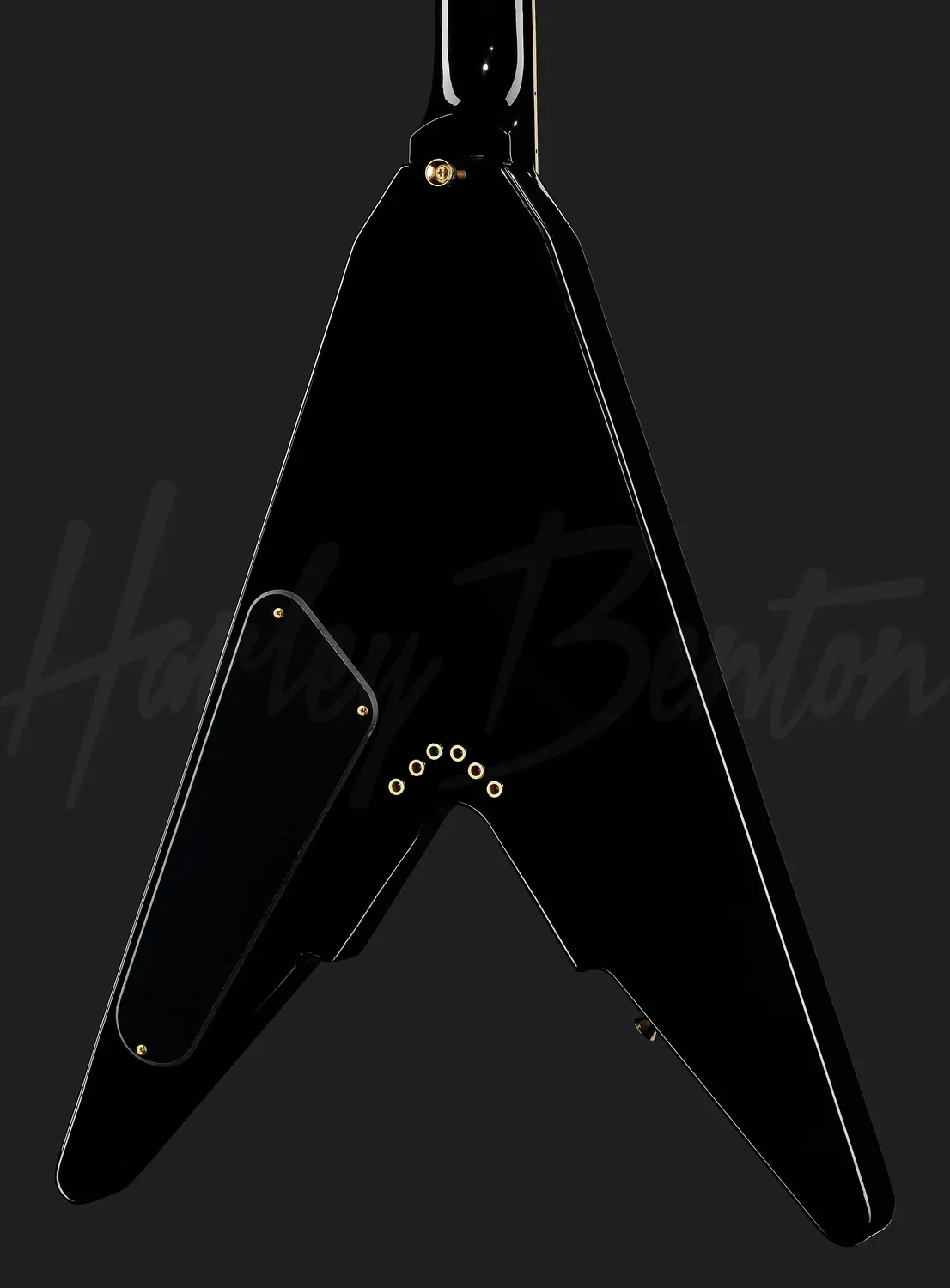Harley Benton Deluxe Victory Plus BK E-Gitarre schwarz Humbucker