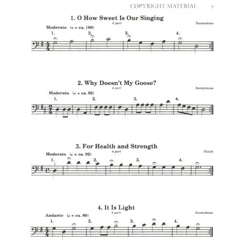 Alfred Starr Rounds and Canons Cello Noten Cellostimme