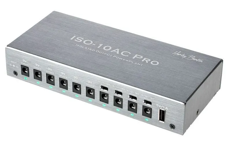 Harley Benton PowerPlant ISO-10AC Pro Netzteil 10-fach isoliert