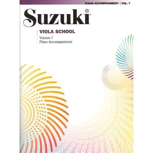 Suzuki Viola School Vol.7 Klavierbegleitung Noten