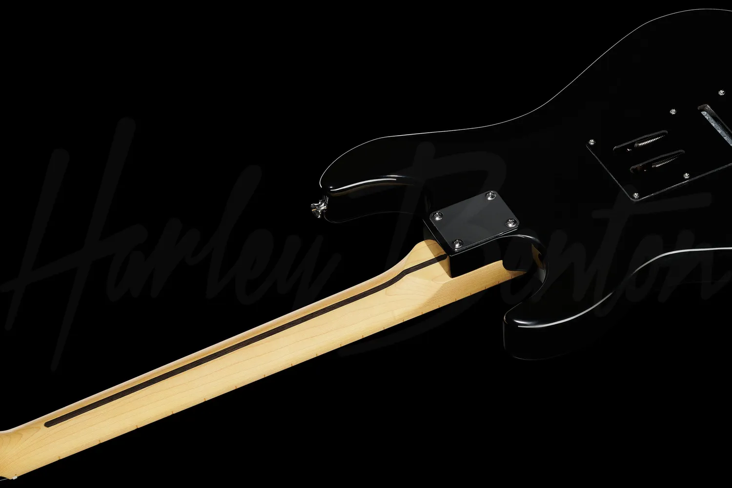 Harley Benton Classic ST-57DG Black E-Gitarre schwarz
