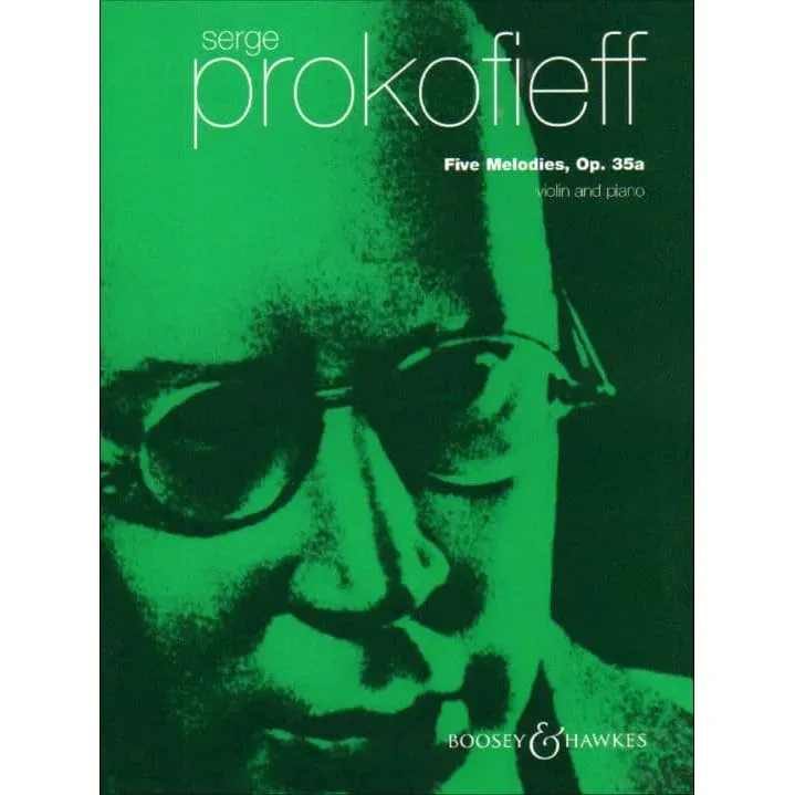 Shar Music Prokofiev Fünf Melodien Op. 35 Noten für Violine und Klavier