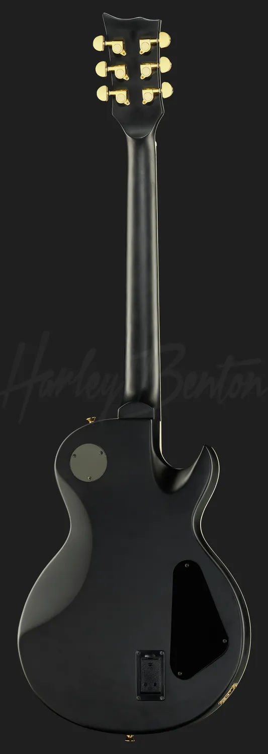 Harley Benton Vintage SC-1000LH E-Gitarre Linkshänder Vintage Black