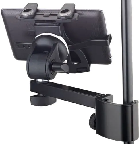 K&M Universal Tablet-Halter Clip-On für Notenständer