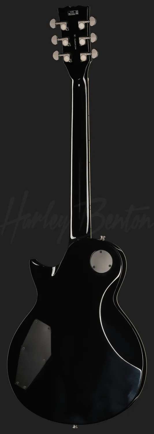 Harley Benton Vintage SC-Custom III E-Gitarre Quilt Midnight