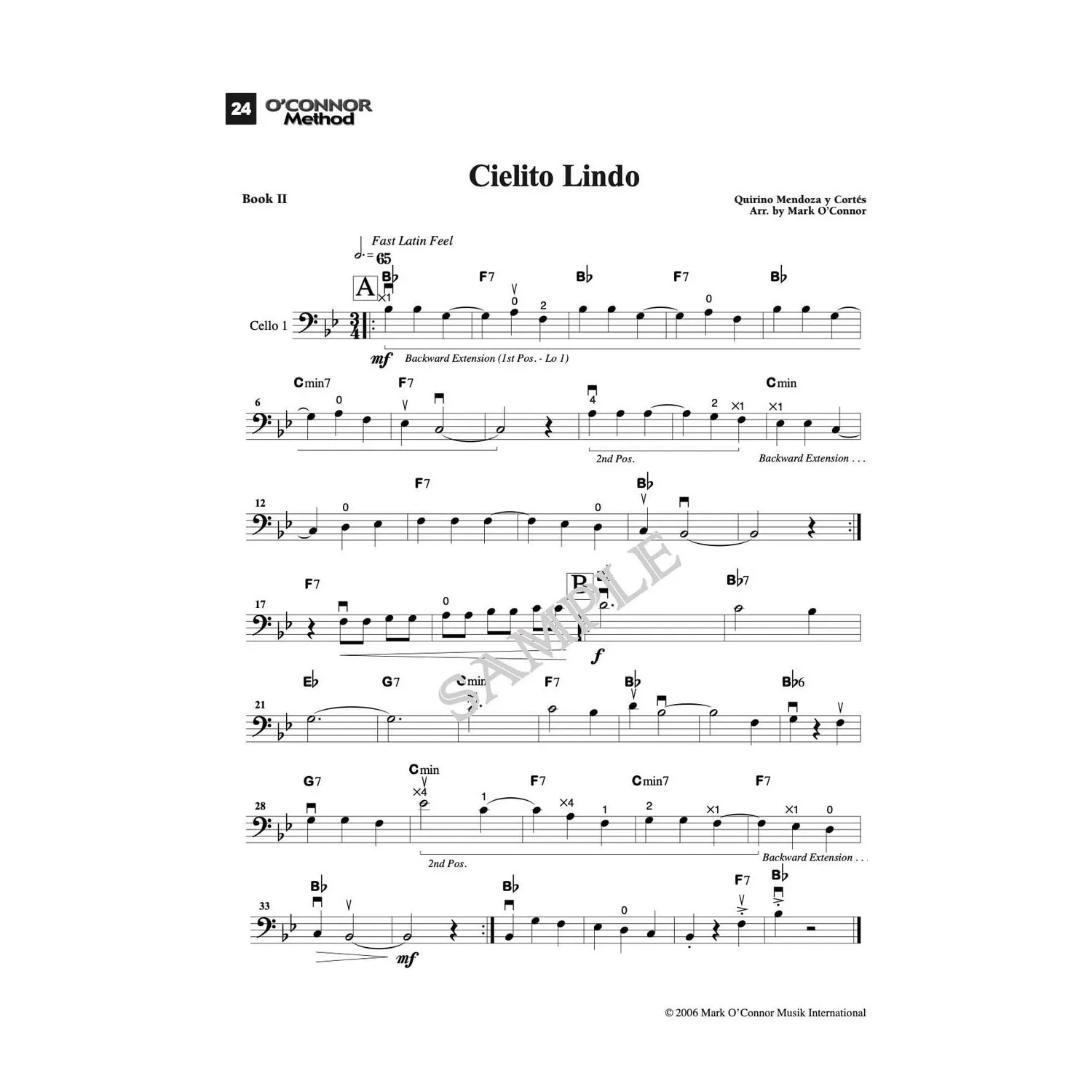 O'Connor Cello Method Book II Celloschule Download
