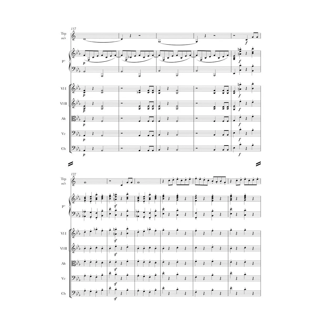 Bärenreiter Saint-Saëns Septuor Op.65 Partitur Es-Dur