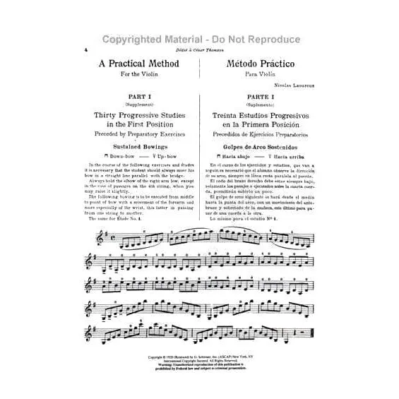 Shar Music Laoureux Practical Method Part 1 Noten Violine Supplement