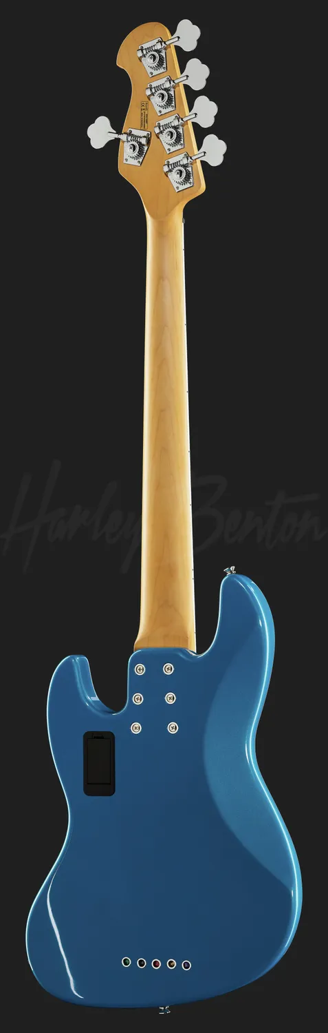 Harley Benton Enhanced MJ-5EB E-Bass Lake Blue 5-saitig