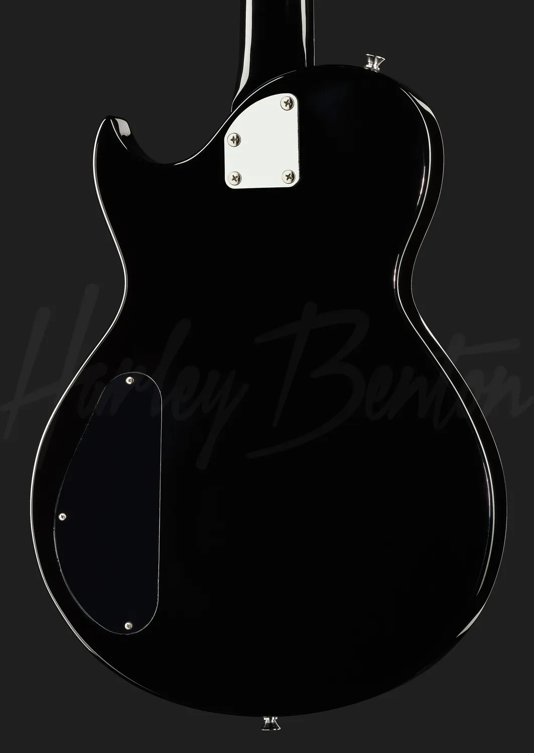 Harley Benton Vintage SC-200 SBK E-Gitarre Schwarz