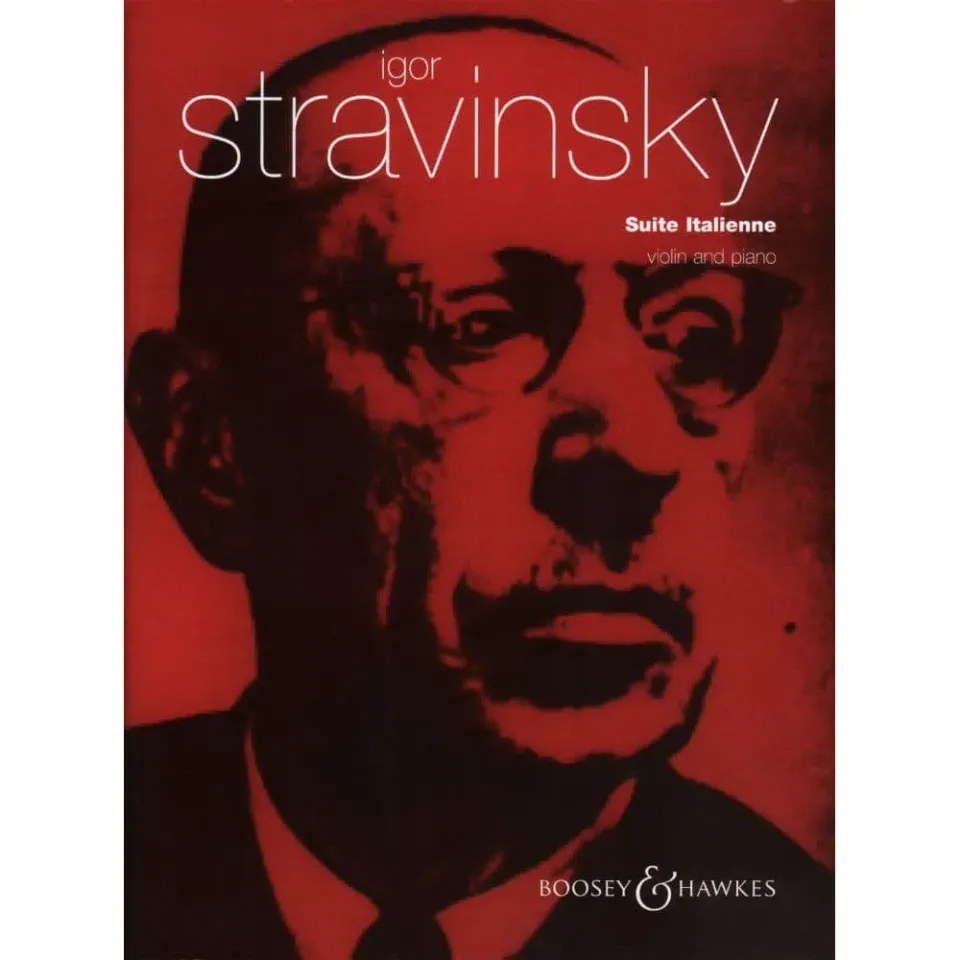 Boosey & Hawkes Stravinsky Suite Italienne Violine Noten Klavier