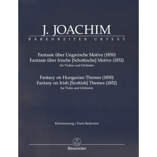 Bärenreiter Joachim Fantasien Violin-Noten Urtext