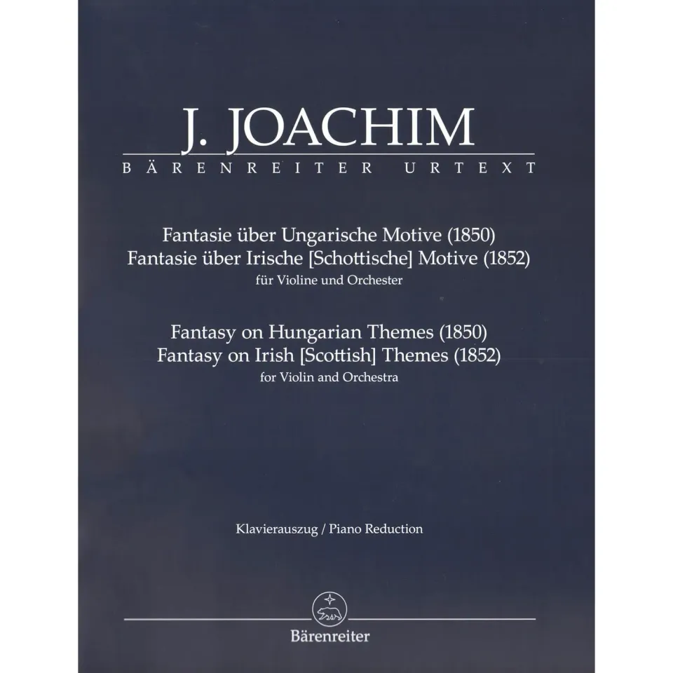 Bärenreiter Joachim Fantasien Violin-Noten Urtext