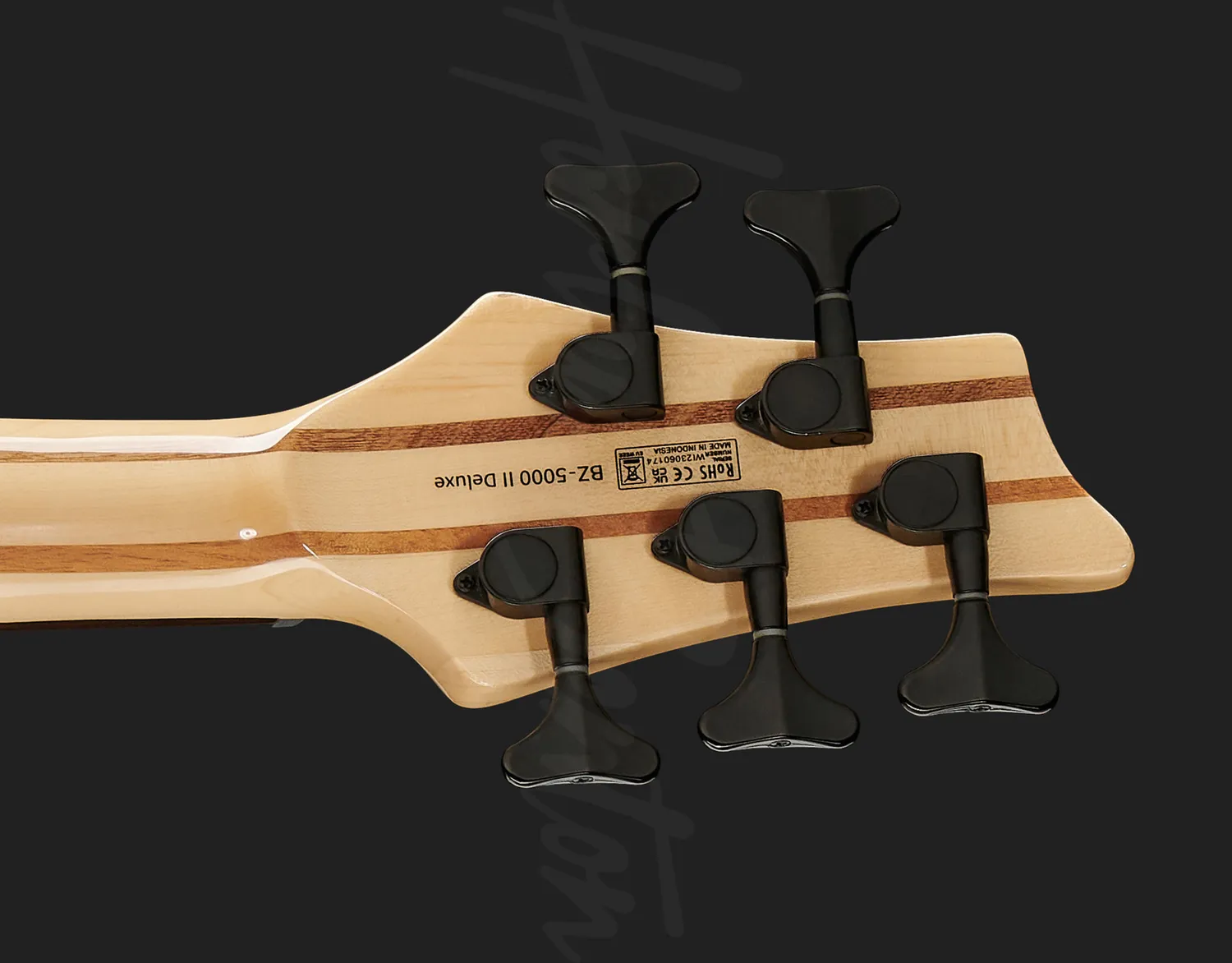 Harley Benton Pro BZ-5000 II NT 5-Saiter E-Bass Ahorn