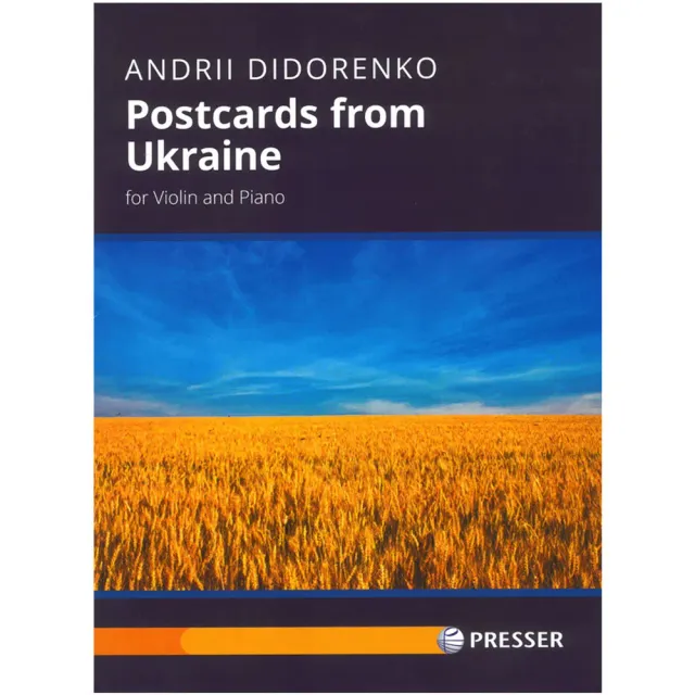 Didorenko Postcards from Ukraine Violinnnoten Violine Klavier