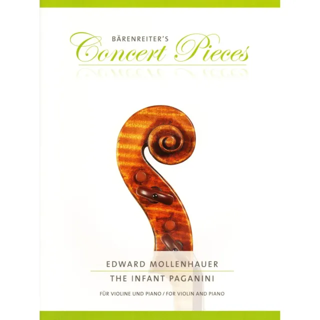 Bärenreiter Mollenhauer Infant Paganini Violinenoten mit Klavier