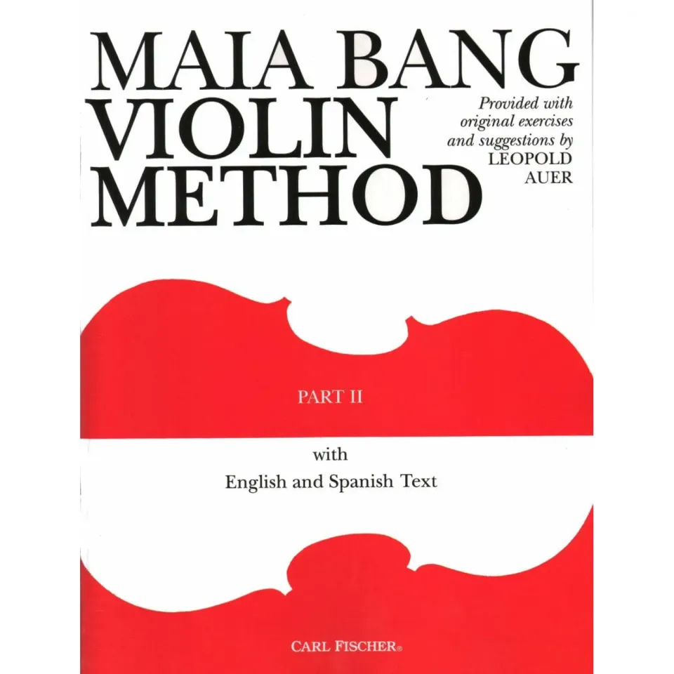 Maia Bang Violin Method Book 2 Notenheft zweisprachig Fortschritt