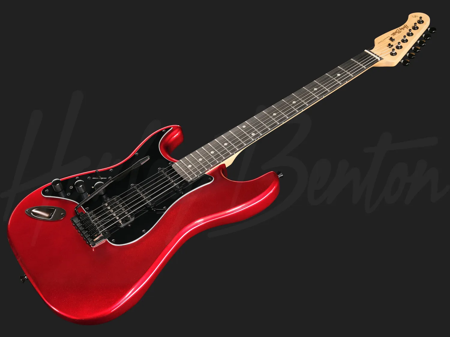 Harley Benton ST-JAMster LH E-Gitarre Candy Apple