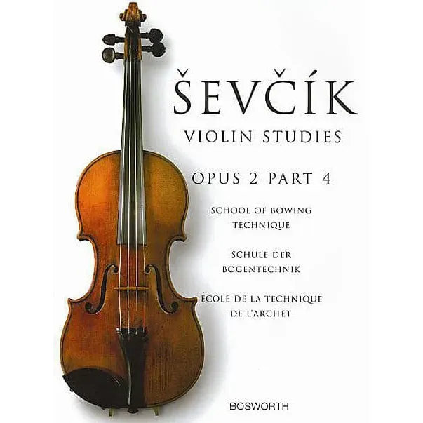 Sevcik Bogentechnik Opus 2 Heft 4 Violinnoten Bosworth
