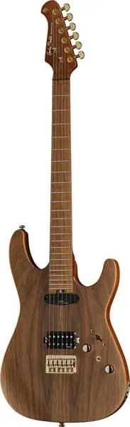 Harley Benton Progressive Fusion Signature E-Gitarre Walnut