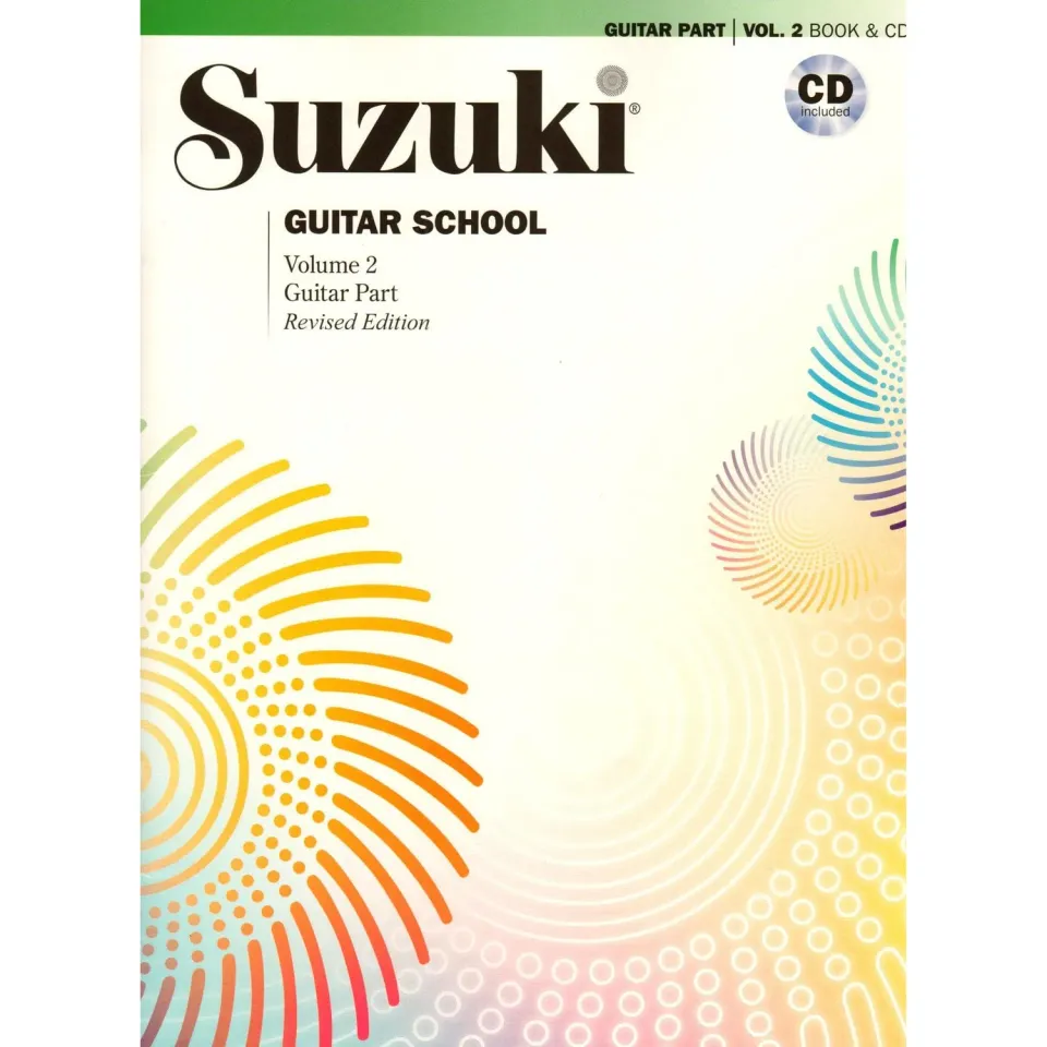 Suzuki Guitar School Bd 2 Gitarrenschule mit CD klassisch