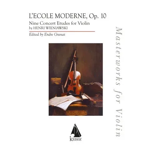 Wieniawski L'Ecole Moderne Op. 10 Violin-Noten Granat