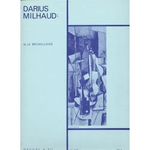 Shar Music Milhaud Four Visages Nr 3 Noten Viola