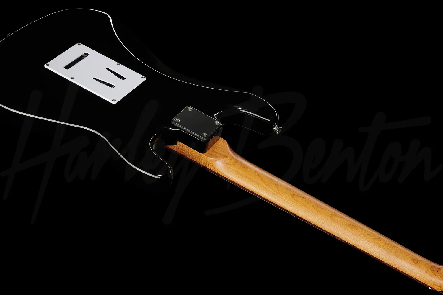 Harley Benton Classic ST-62 LH BK E-Gitarre links schwarz