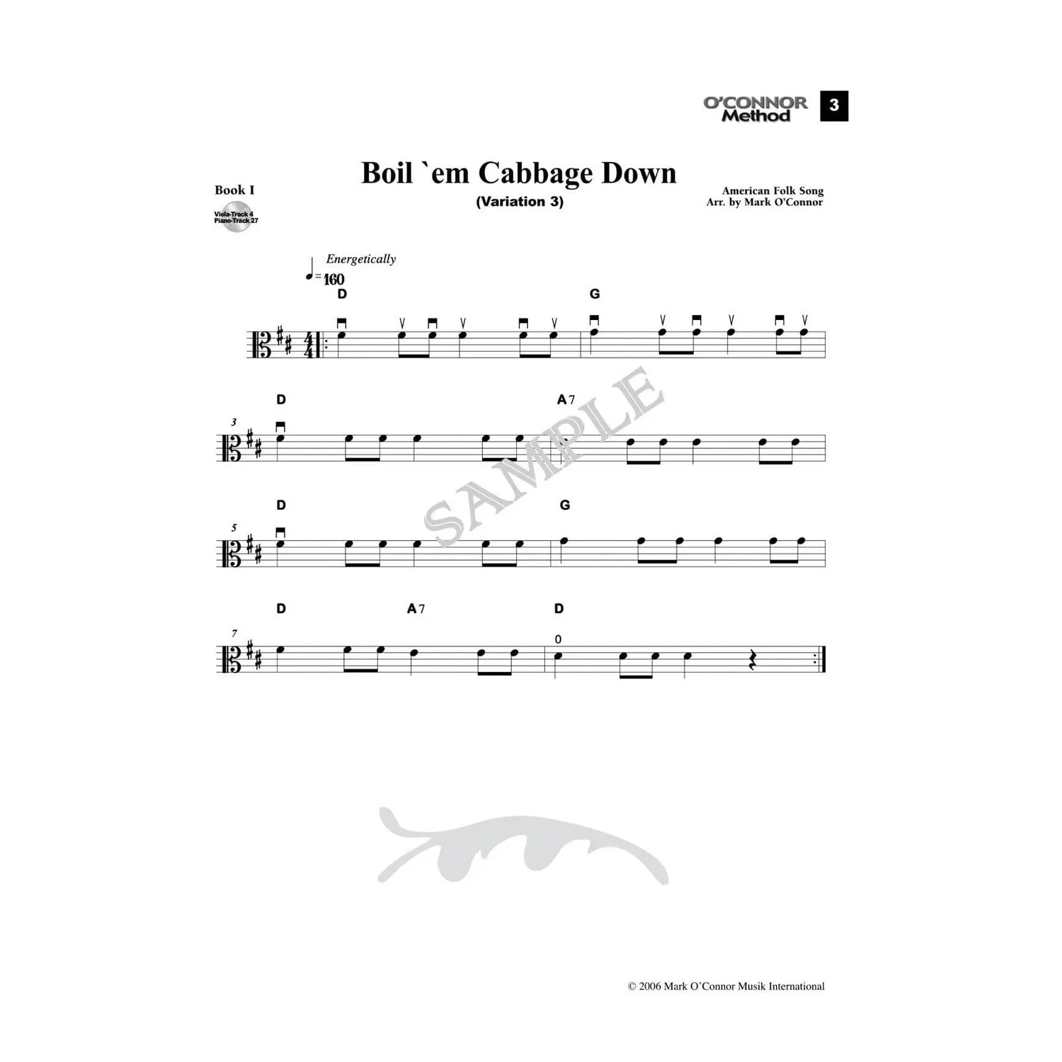 O'Connor Viola Method Book 1 Download Bratschenoten