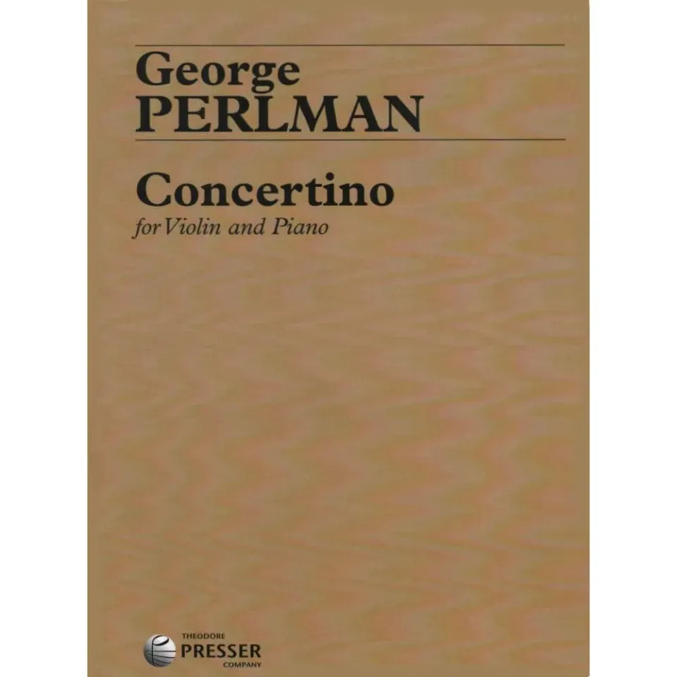 Shar Music Perlman Concertino Violinenoten Violine Klavier