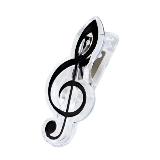 Shar Music Violinschlüssel Notenklammer Schwarz