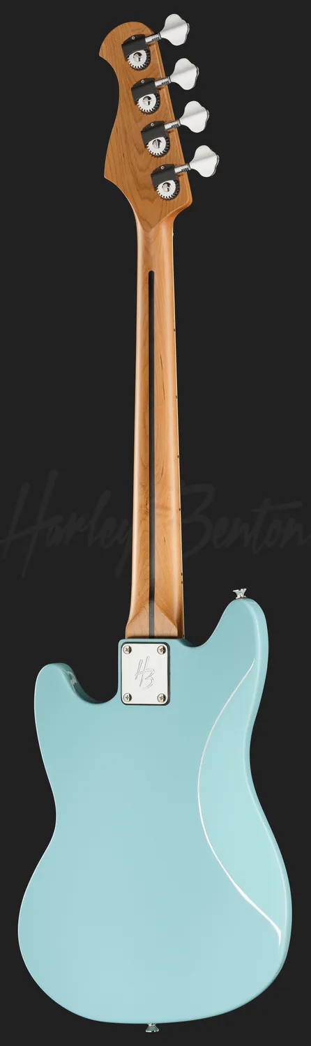 Harley Benton Pro MV-4MSB Shortscale Bass Daphne Blue