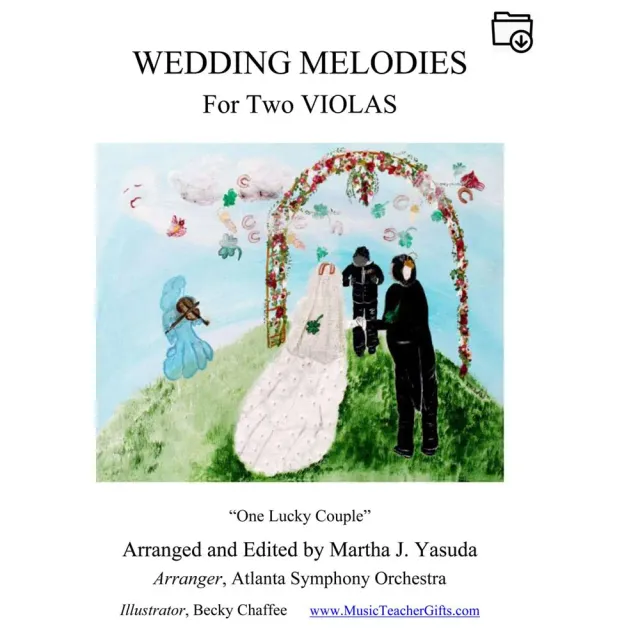 Yasuda Wedding Melodies Zwei Bratschen Noten Download