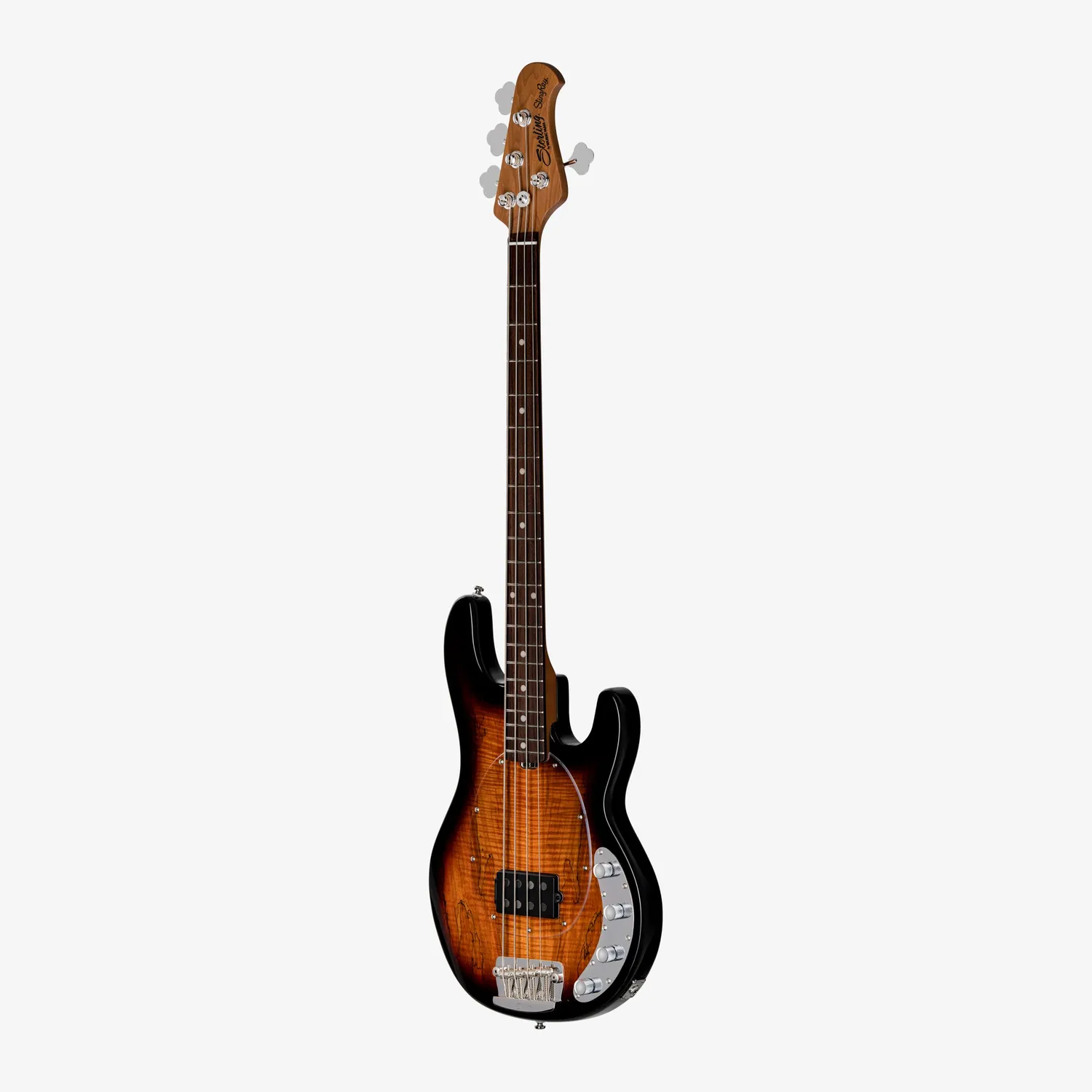 Sterling StingRay RAY34 Maple Top E-Bass 3 Tone Sunburst
