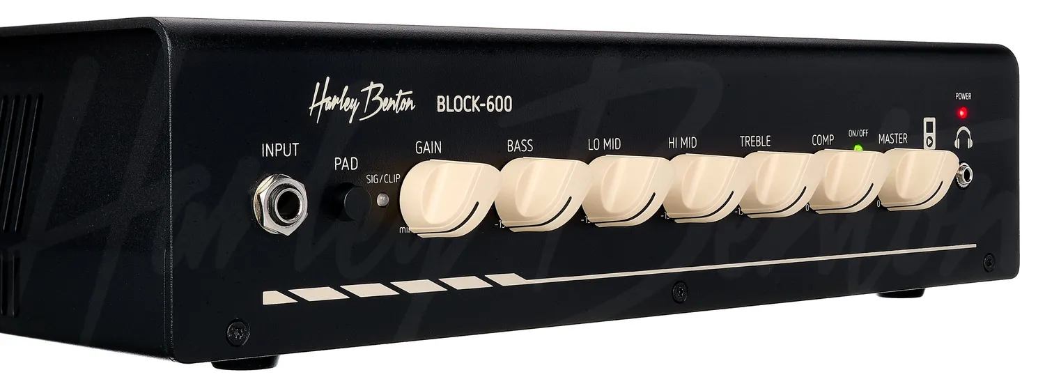 Harley Benton Standard BLOCK-600 Bassverstärker Topteil 600W