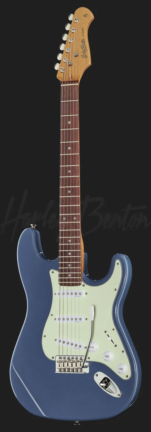 Harley Benton Classic ST-62CC RW E-Gitarre Lake Placid Blue