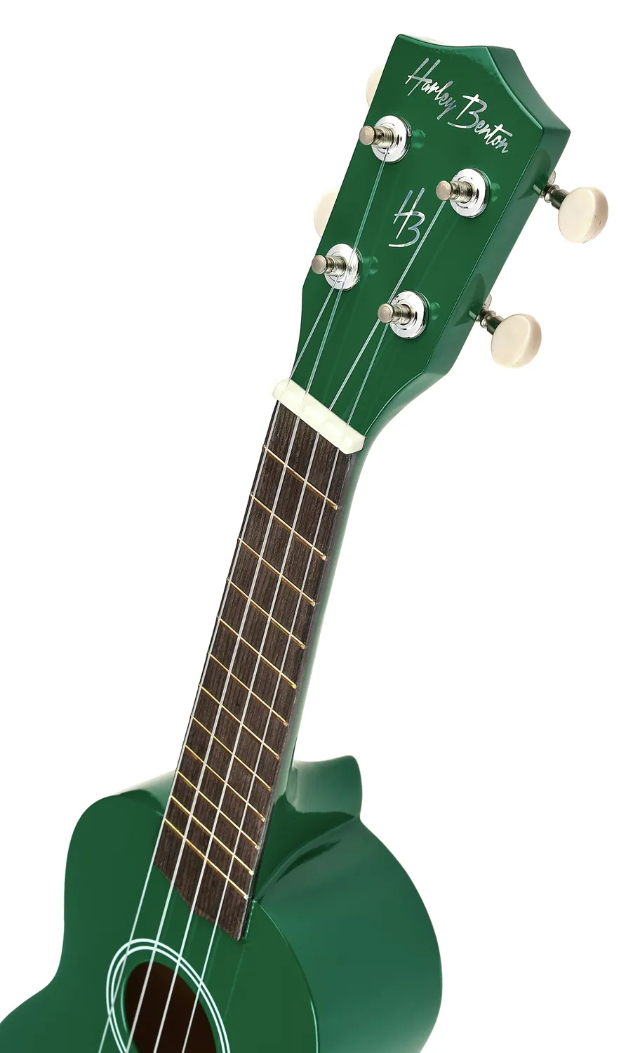 Harley Benton HBUK12 Soprano Ukulele Grün Laminat