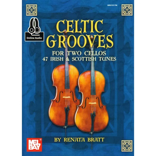 Mel Bay Celtic Grooves Cello-Duett Noten mit Audio