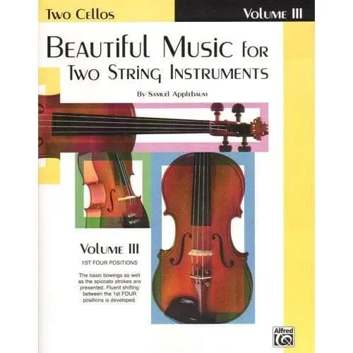 Applebaum Beautiful Music for Two Cellos Vol. 3 Noten für 2 Celli