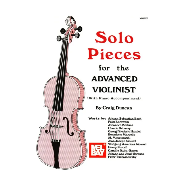 Mel Bay Solo Pieces Violine Klavier Noten für Fortgeschrittene