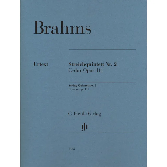 Shar Music Brahms Quintett Nr 2 Noten Streichquintett Henle
