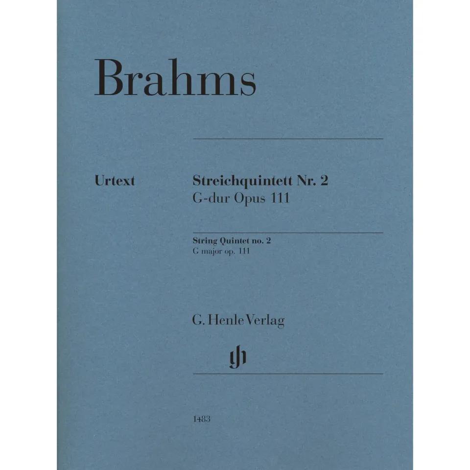 Shar Music Brahms Quintett Nr 2 Noten Streichquintett Henle