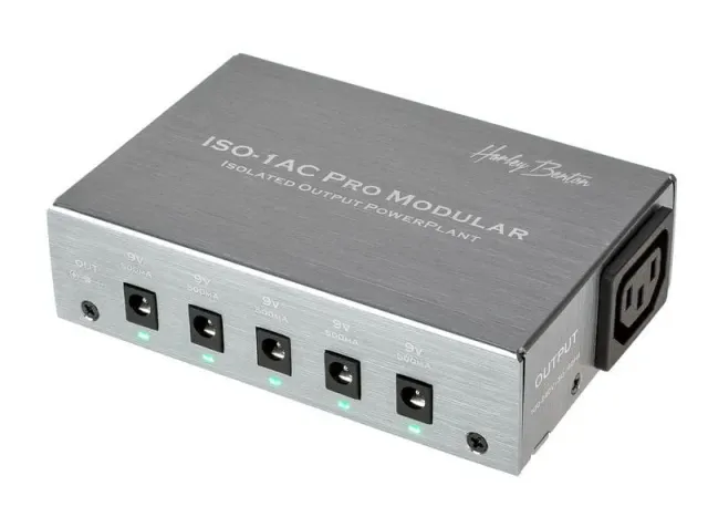 Harley Benton Standard PowerPlant ISO-1AC Pro Netzteil 5-fach
