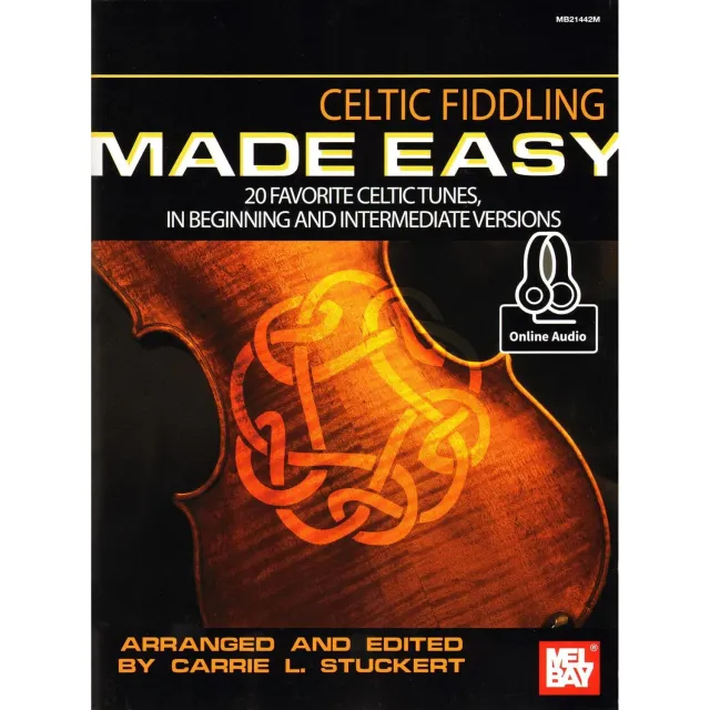 Mel Bay Celtic Fiddling Made Easy Violine Buch Online-Audio