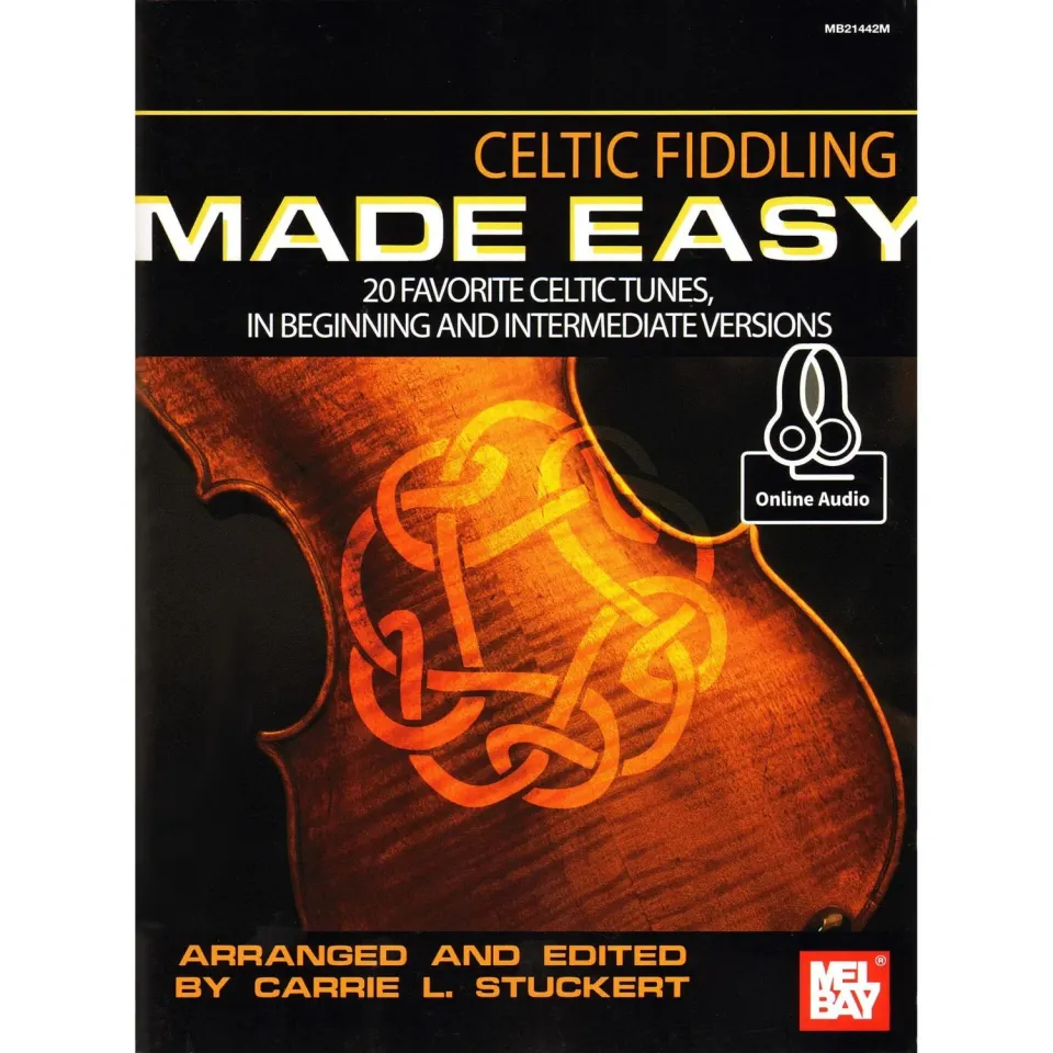 Mel Bay Celtic Fiddling Made Easy Violine Buch Online-Audio