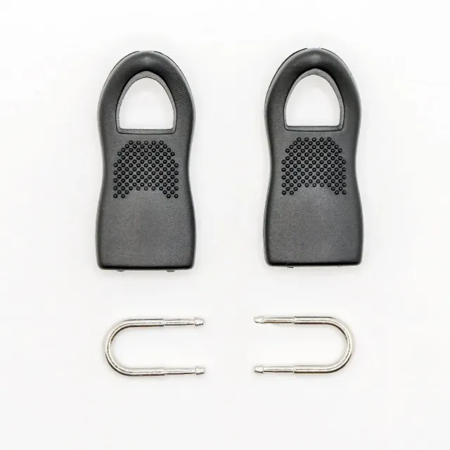 Zipper Fixer Large Reissverschluss-Anhänger Schwarz 2 Stück